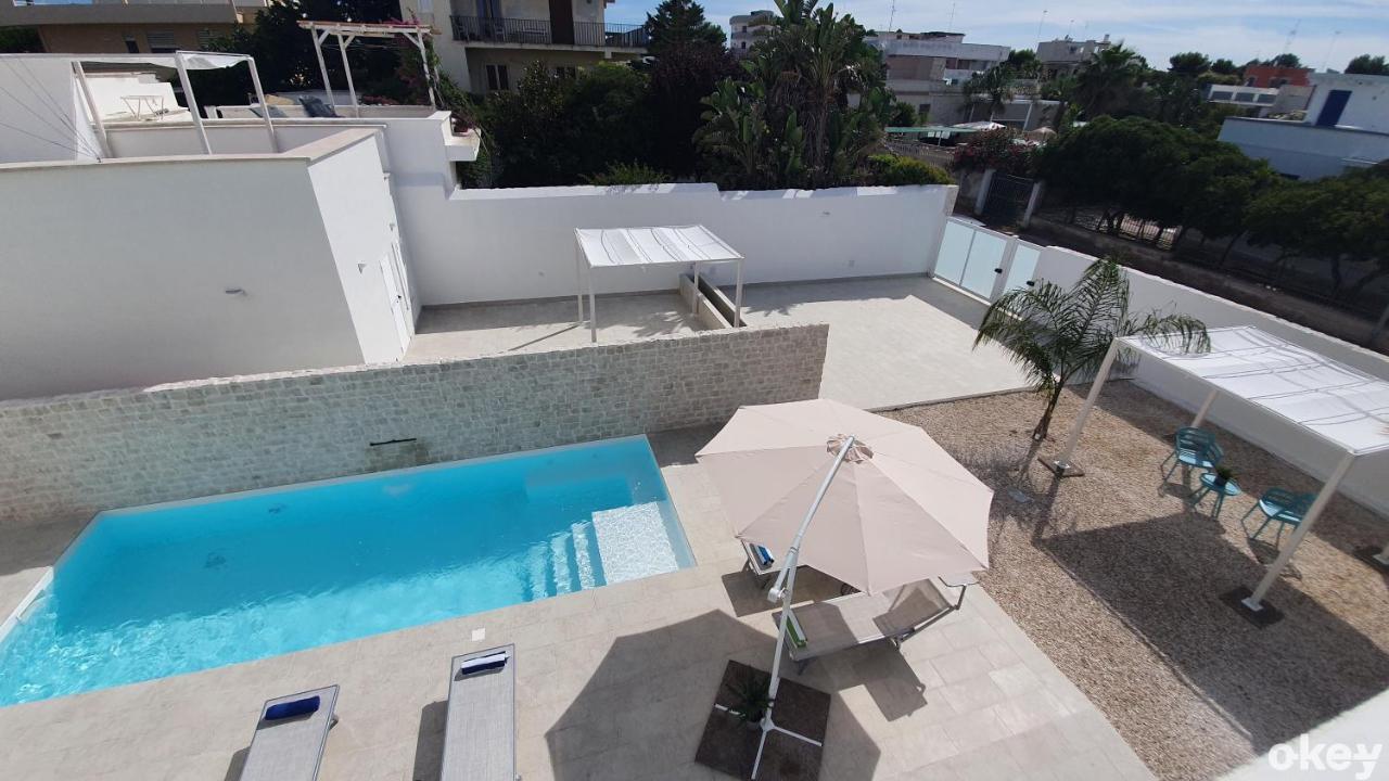 Villa Mediterranea Apartments - Seaview, Pool & Garden Bari Eksteriør billede
